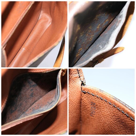 LOUIS VUITTON Monogram Saint Cloud GM Shoulder Bag M51242 LV Auth 67728 - Picture 15 of 16